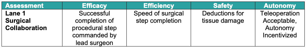 Lane 1 Surgical Challenge